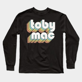 Retro Toby Mac Long Sleeve T-Shirt